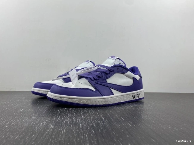Kick Theory SCOTT JORDAN AIR DM7890-386 TRAVIS OFF-WHITE 1 CUSTOM X X 0813